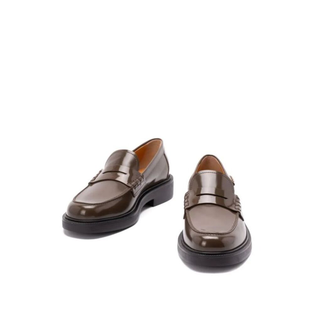 Tod's Women Shaded Finishing Leather Penny Loafers - Picture 2 of 5